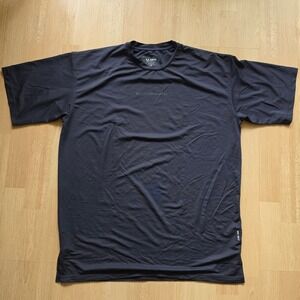 ASRV Relentless Pursuit Men Black Tech Training T-Shirt DSG-0517 Size Medium